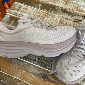 Hoka Women's Lavender Bondi 8 Running Shoes